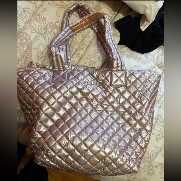 MZ Wallace Accessories - MZ WALLACE ROSE GOLD BAG